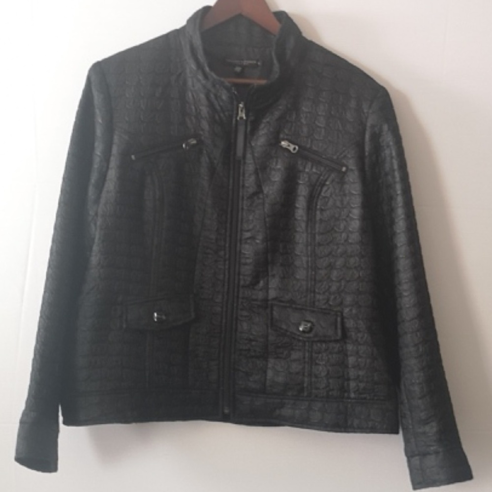 ROBERT KITCHEN Women's Jacket Black NWOT Size XL